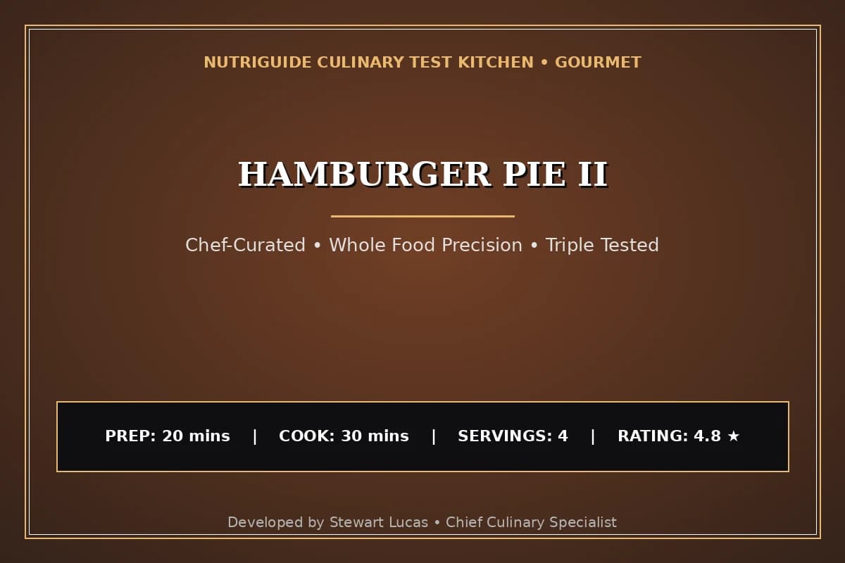 Hamburger Pie Ii