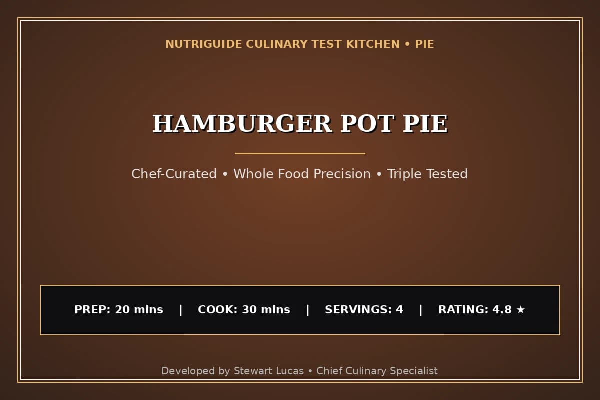 Hamburger Pot Pie