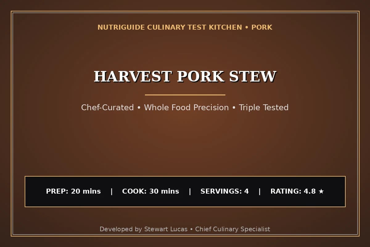 Harvest Pork Stew