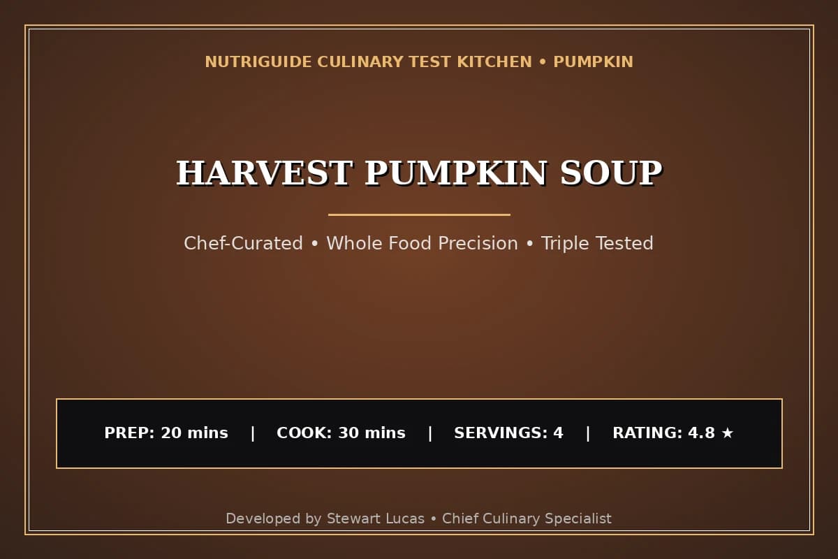 Harvest Pumpkin Soup