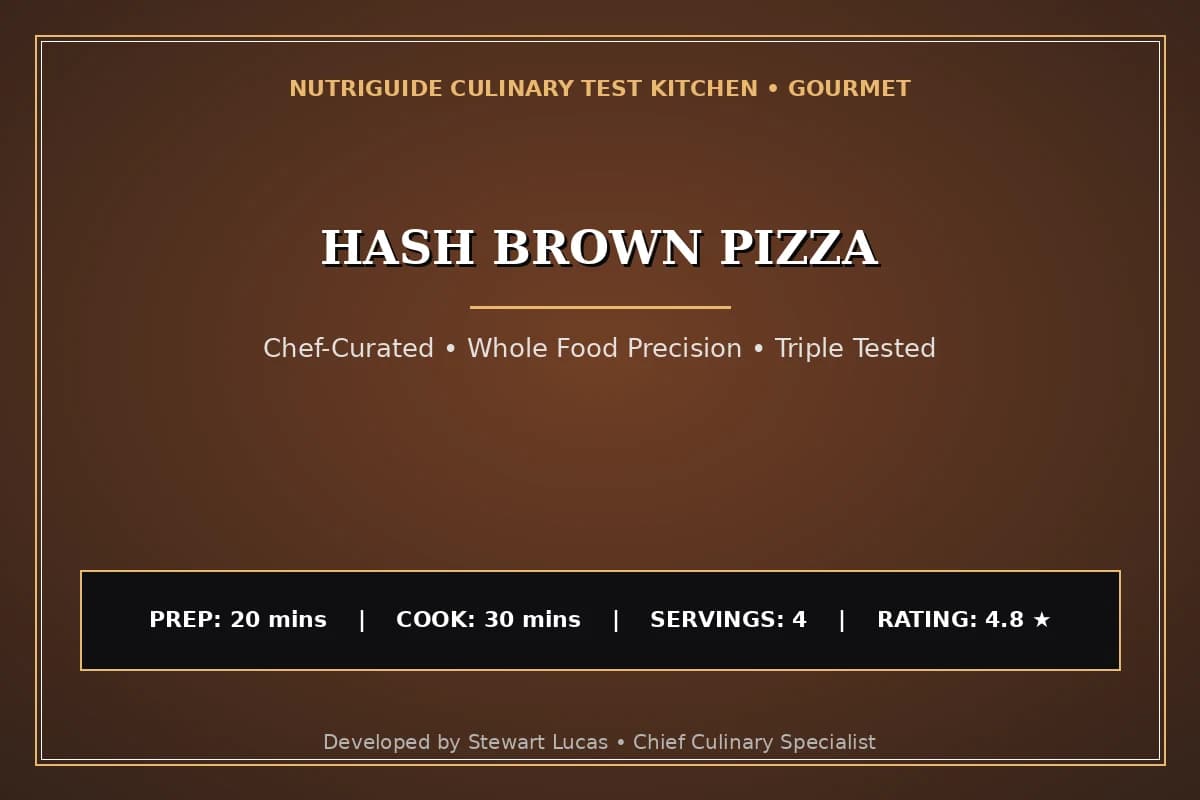 Hash Brown Pizza