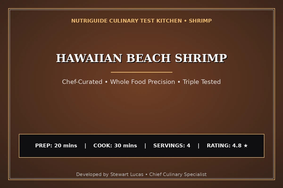 Hawaiian Beach Shrimp