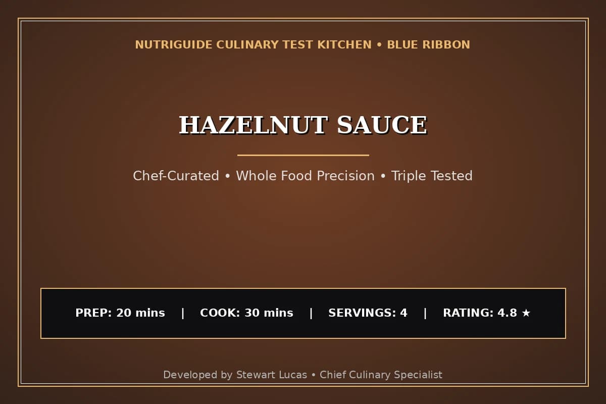 Hazelnut Sauce