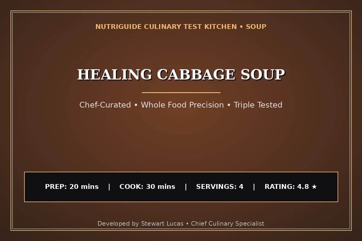 Healing Cabbage Soup