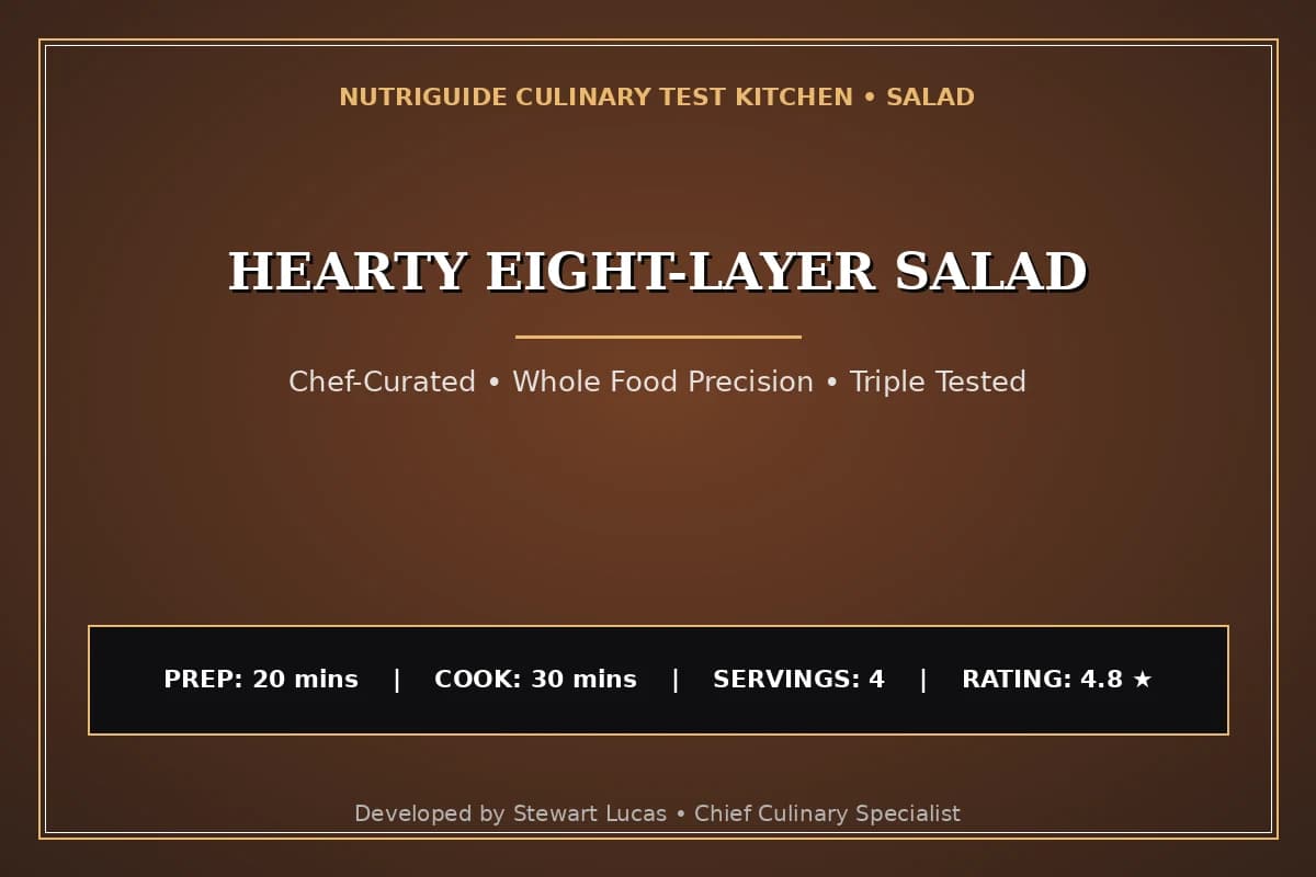 Hearty Eight-Layer Salad