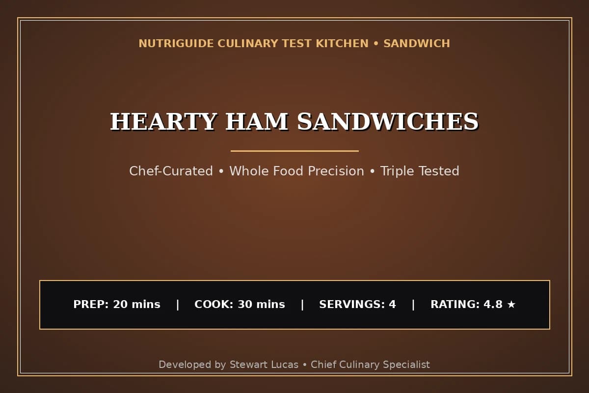 Hearty Ham Sandwiches