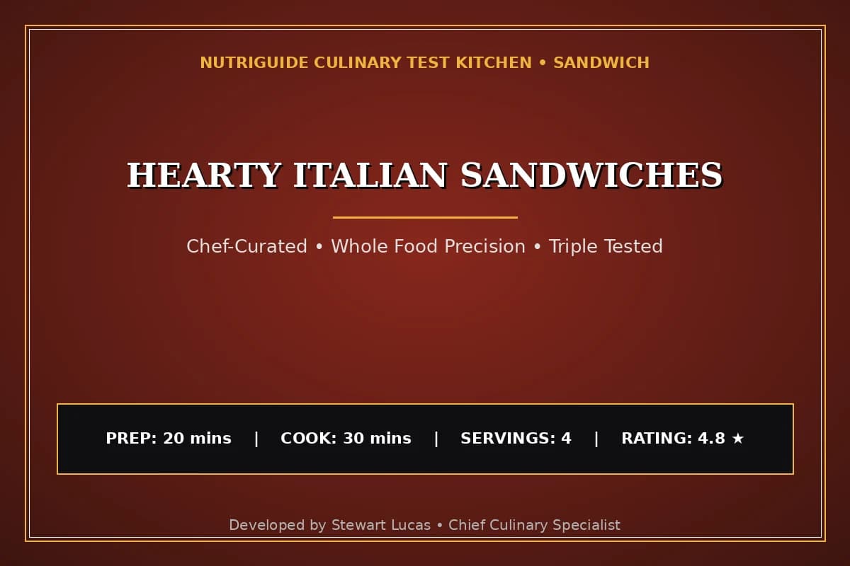 Hearty Italian Sandwiches