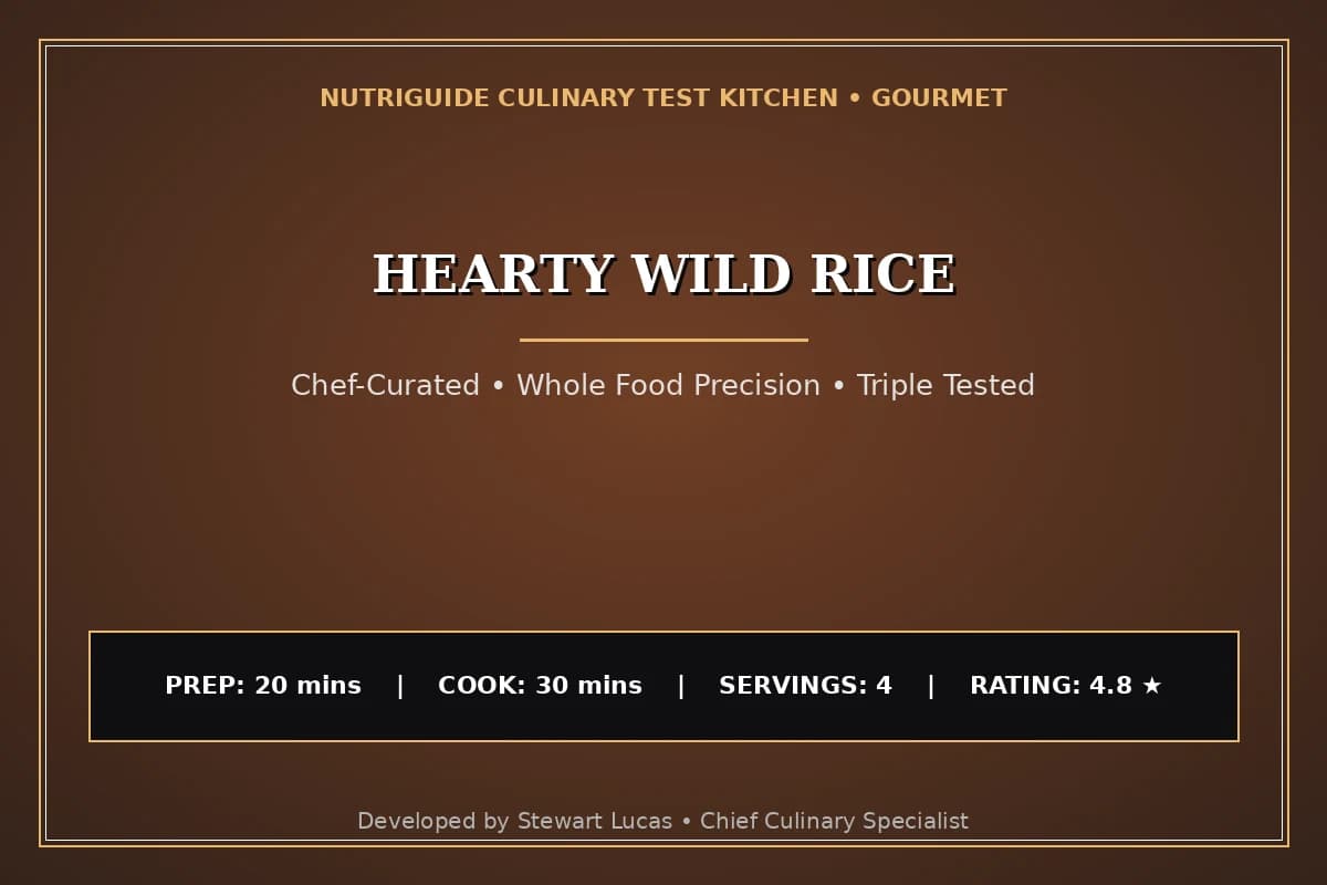 Hearty Wild Rice