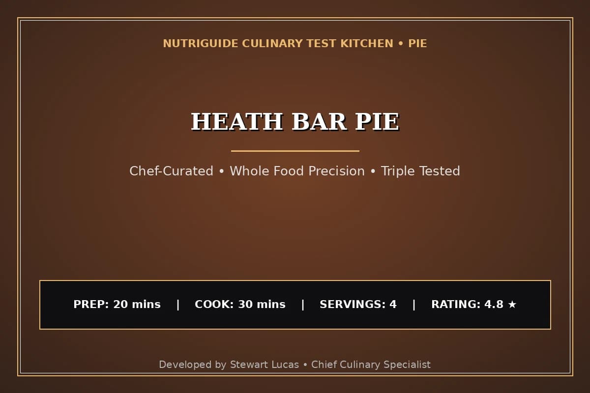 Heath Bar Pie