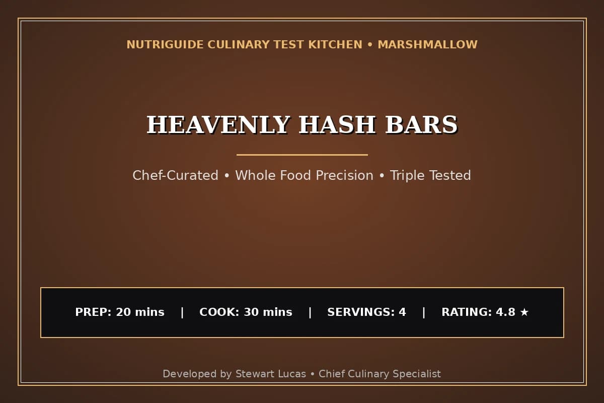 Heavenly Hash Bars