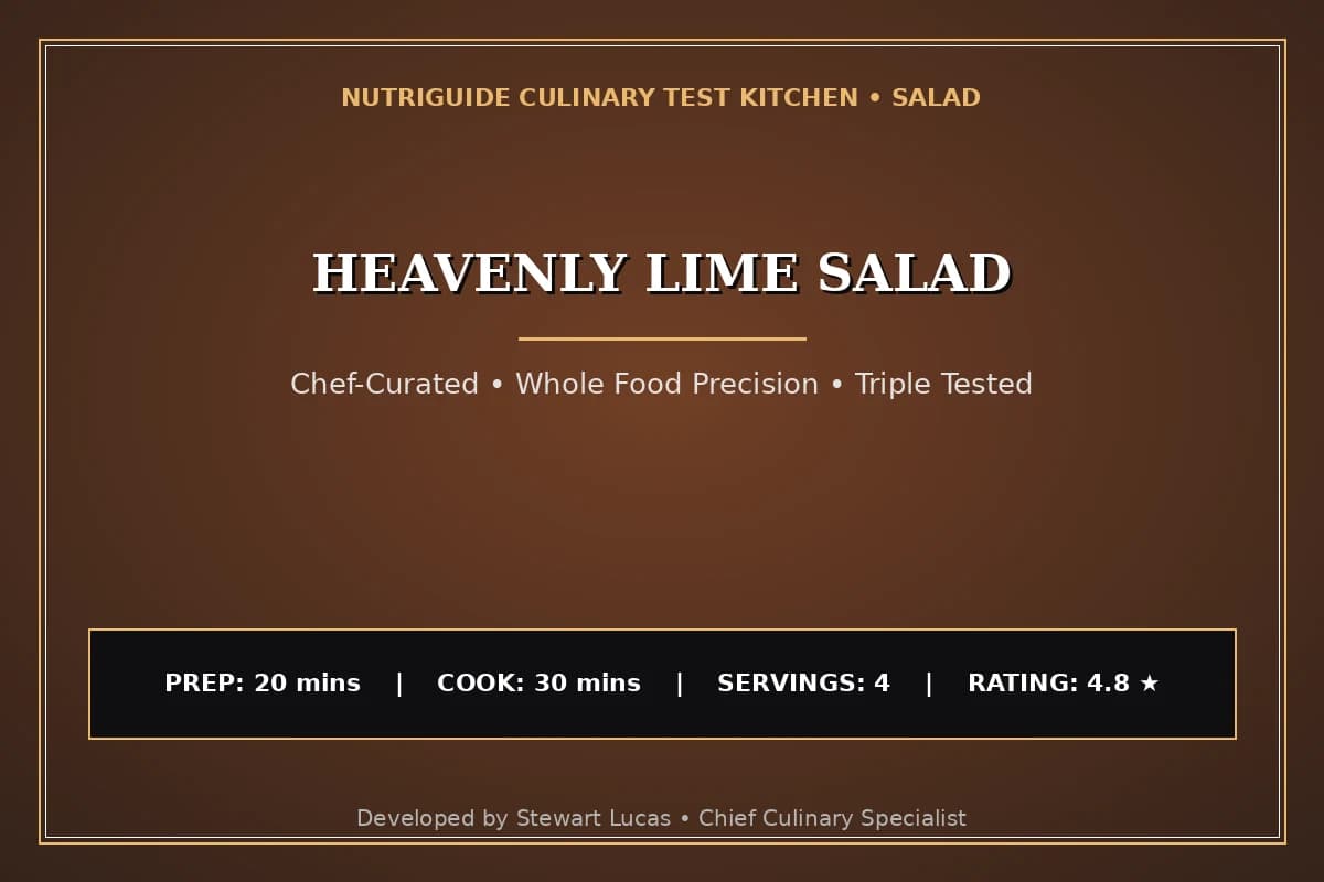 Heavenly Lime Salad