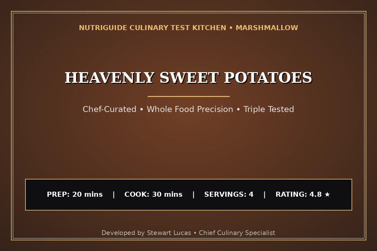 Heavenly Sweet Potatoes