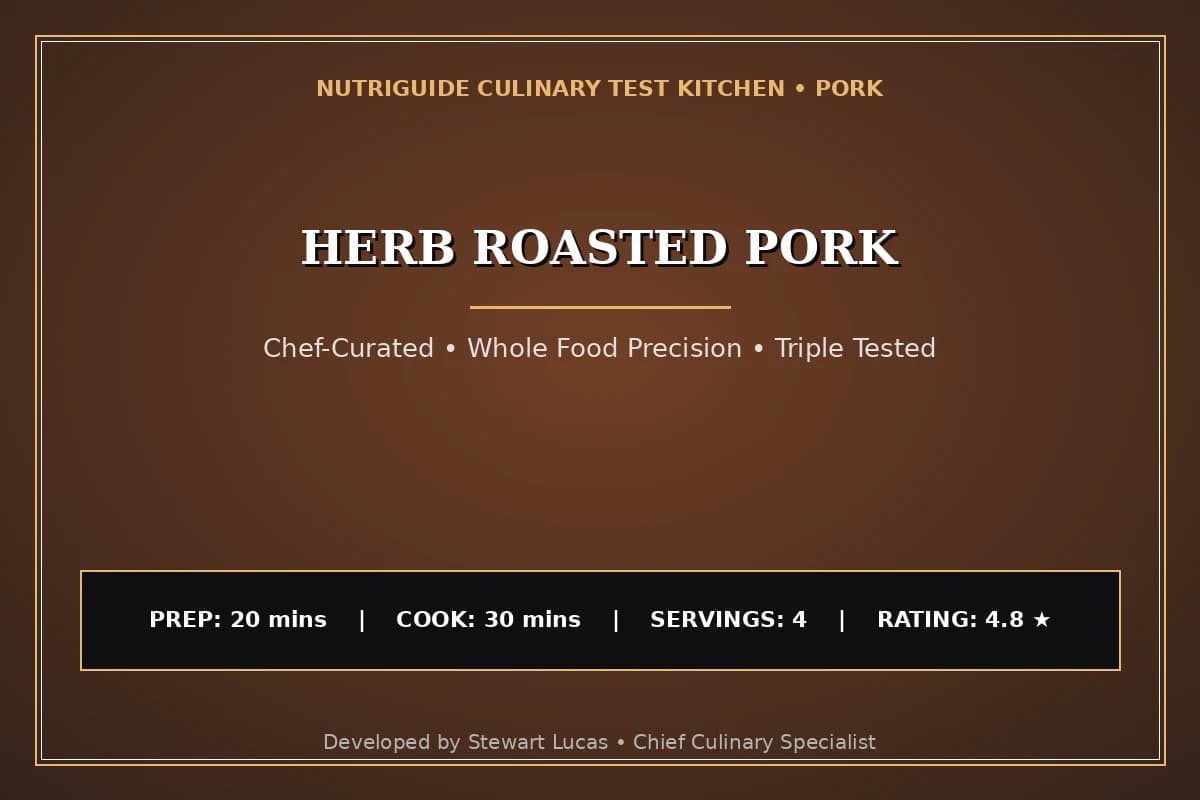 Herb Roasted Pork