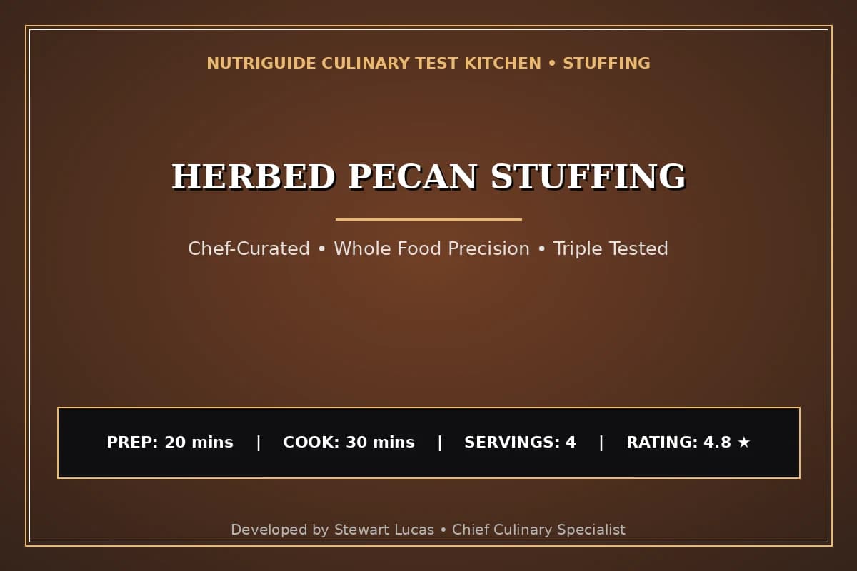 Herbed Pecan Stuffing
