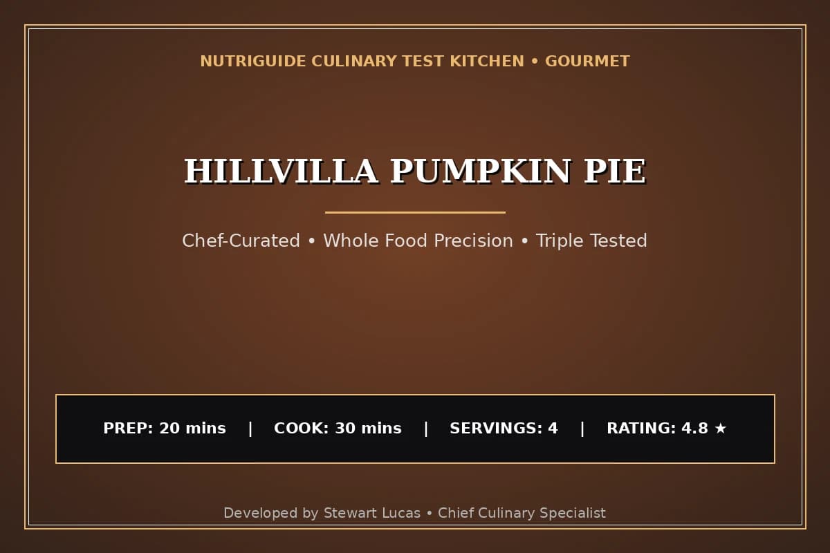 Hillvilla Pumpkin Pie