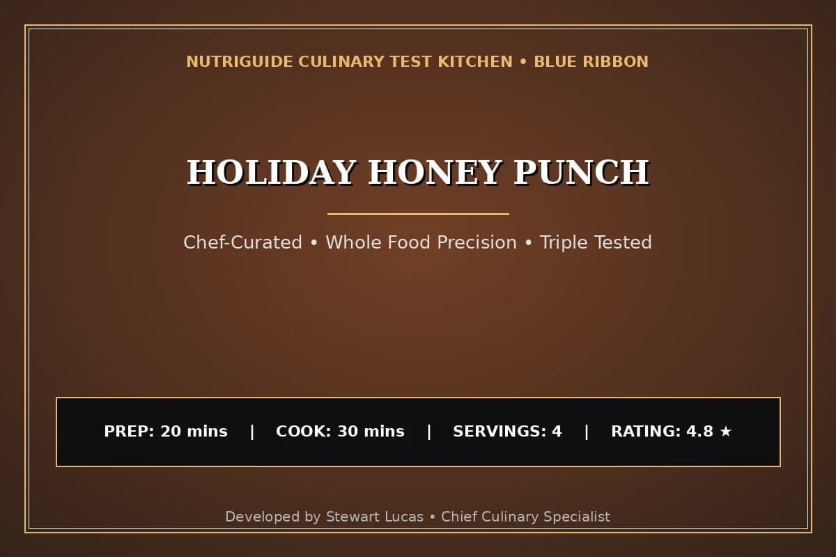 Holiday Honey Punch