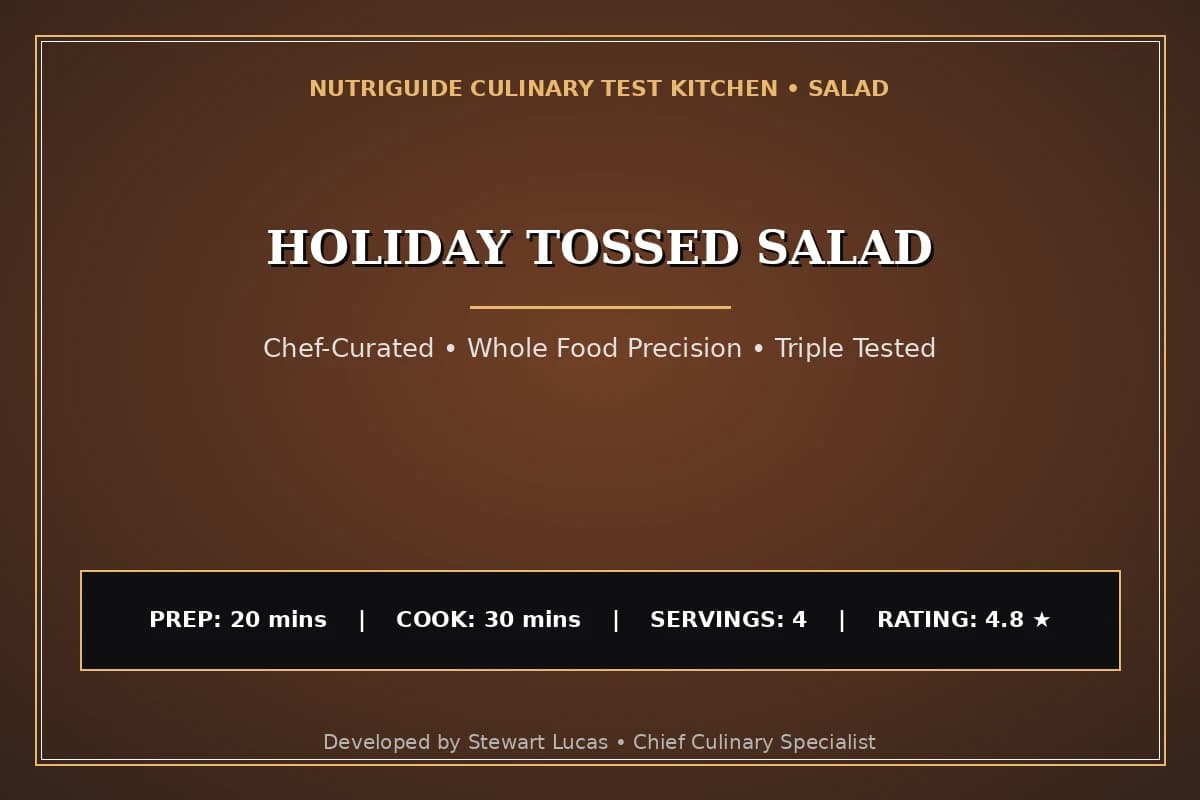 Holiday Tossed Salad