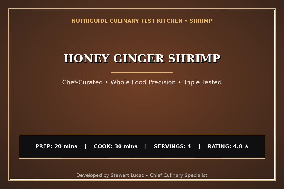 Honey Ginger Shrimp