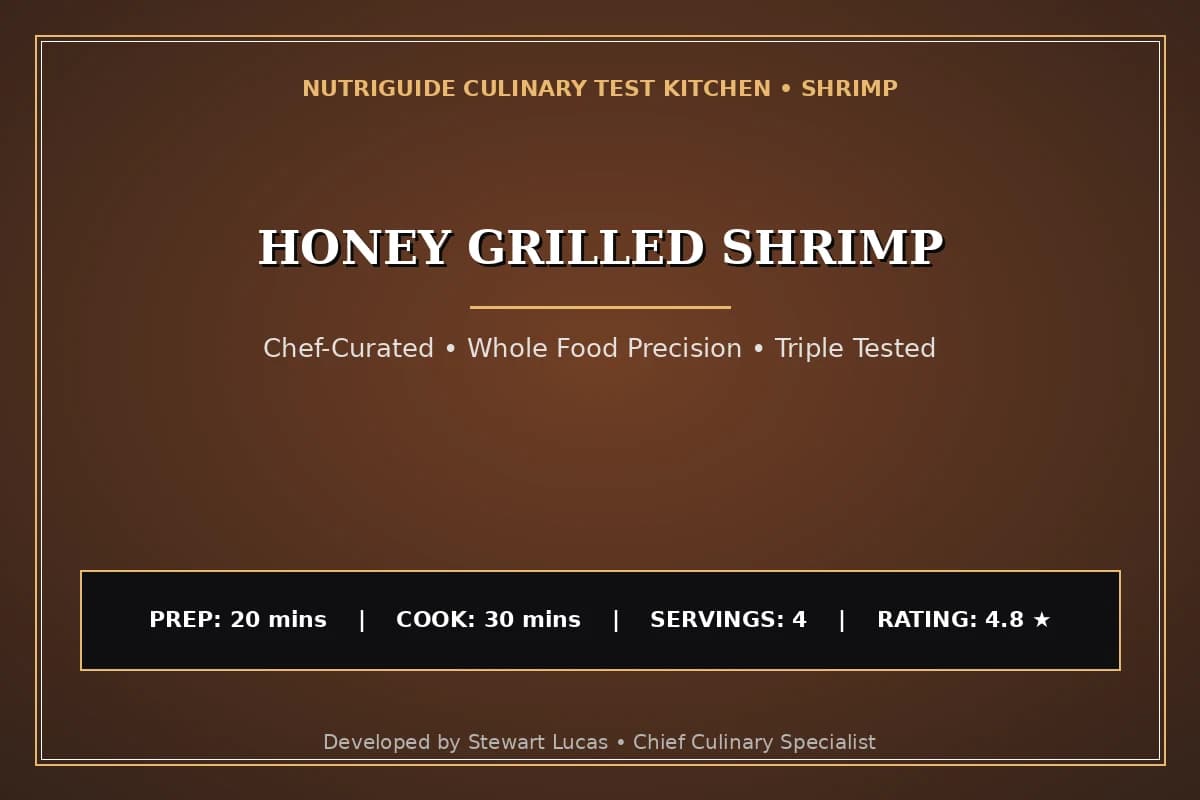 Honey Grilled Shrimp