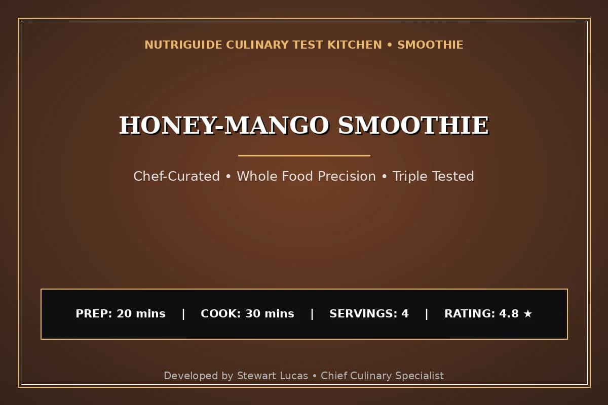 Honey-Mango Smoothie
