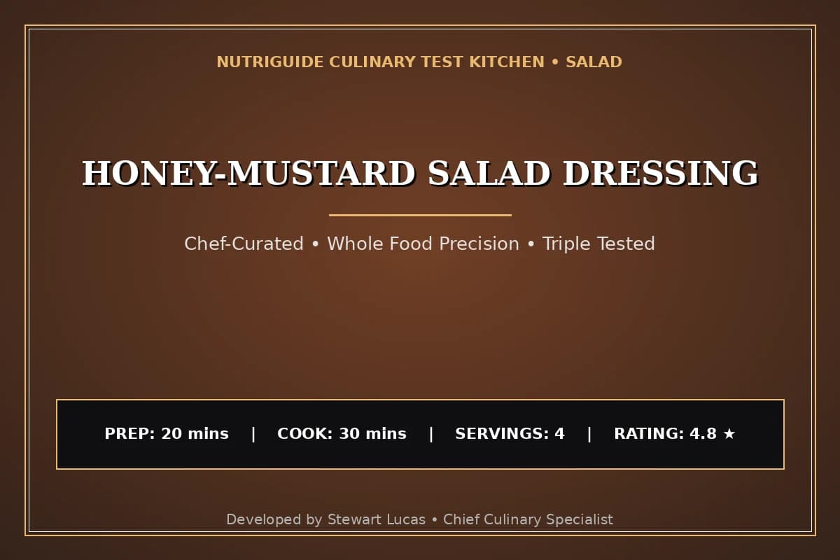 Honey-Mustard Salad Dressing