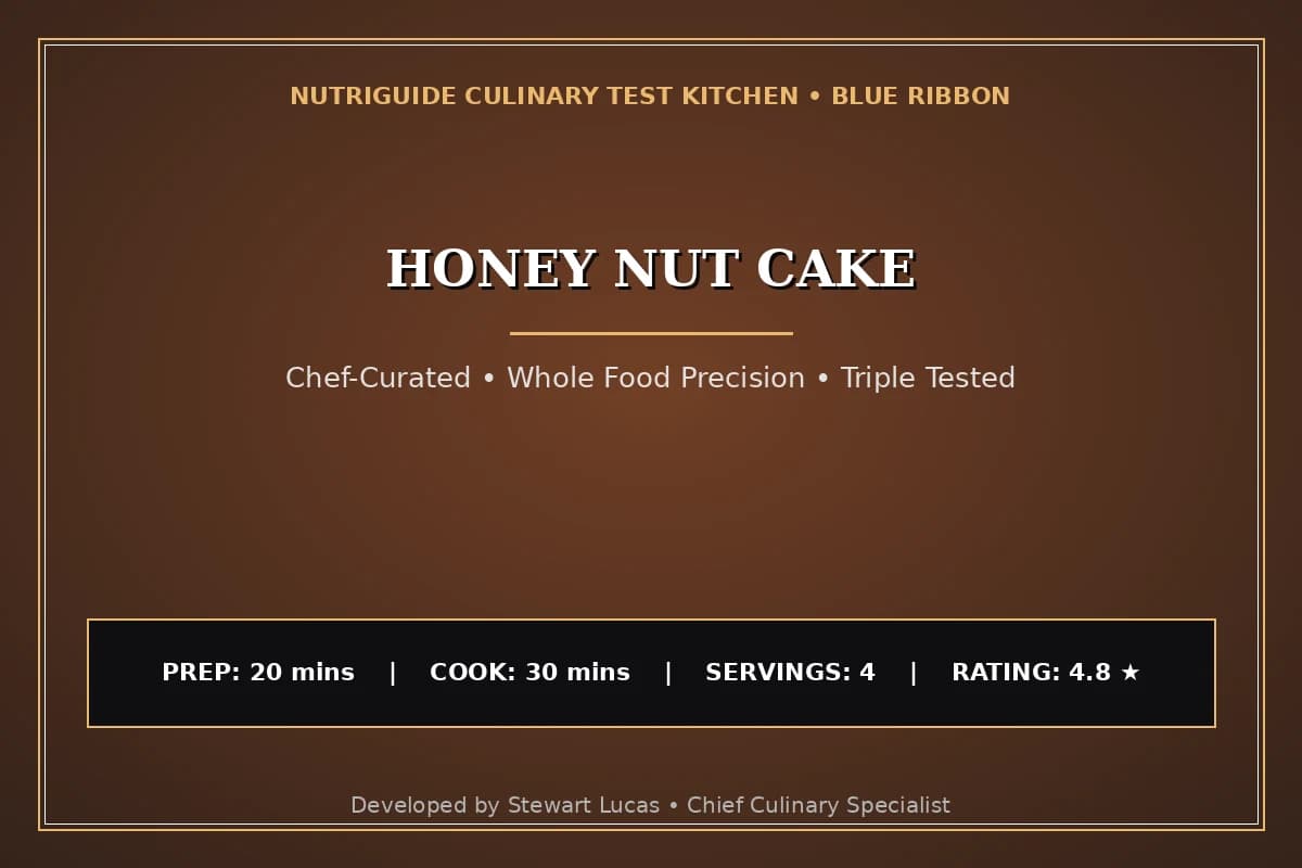 Honey Nut Cake