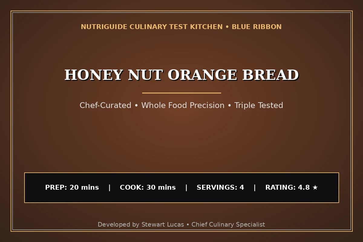 Honey Nut Orange Bread