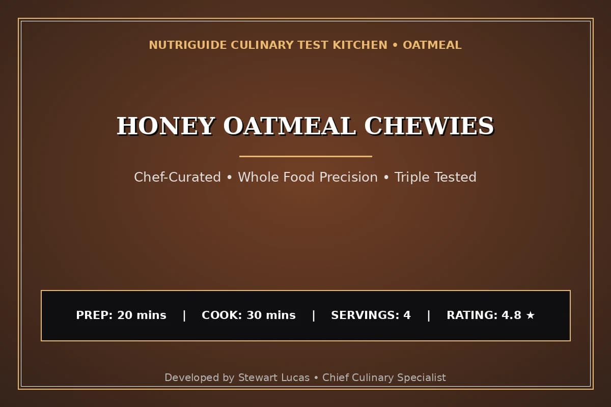 Honey Oatmeal Chewies