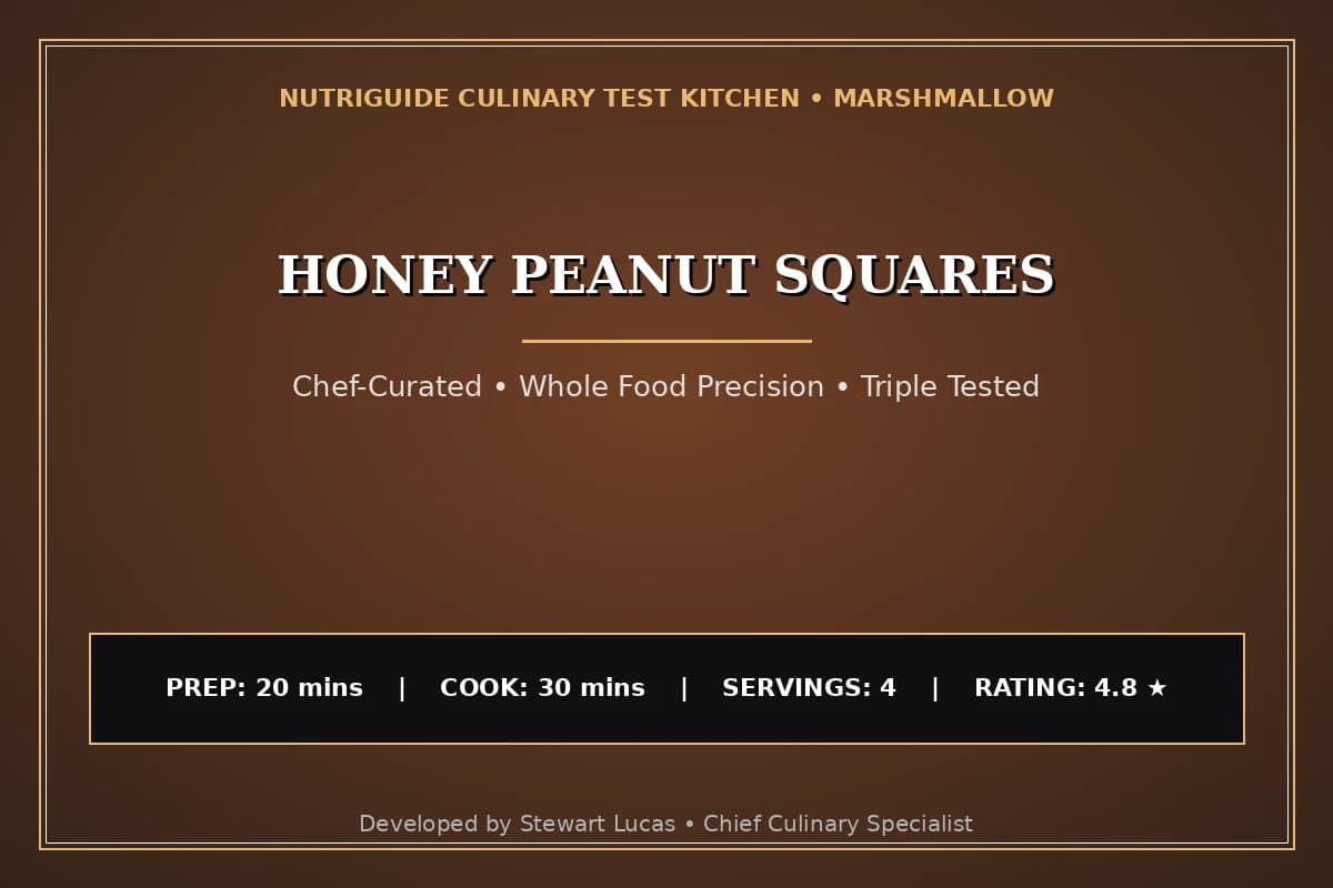 Honey Peanut Squares