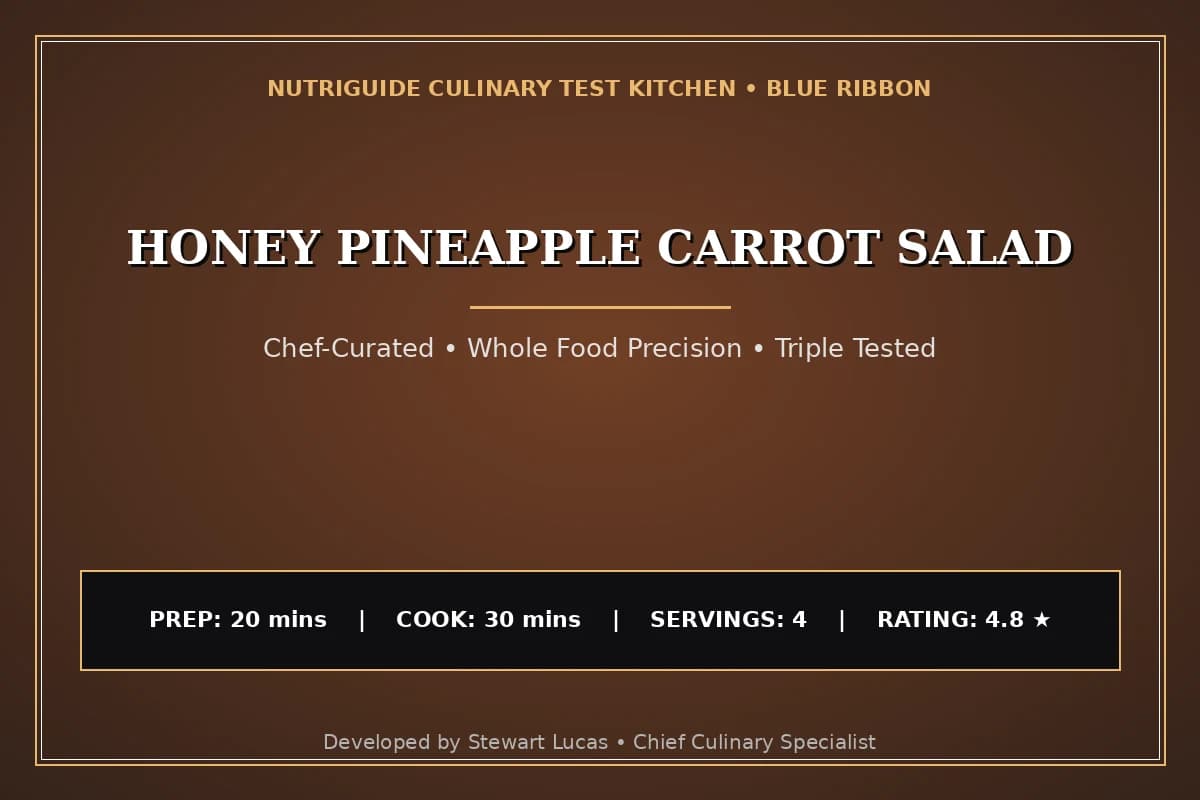 Honey Pineapple Carrot Salad