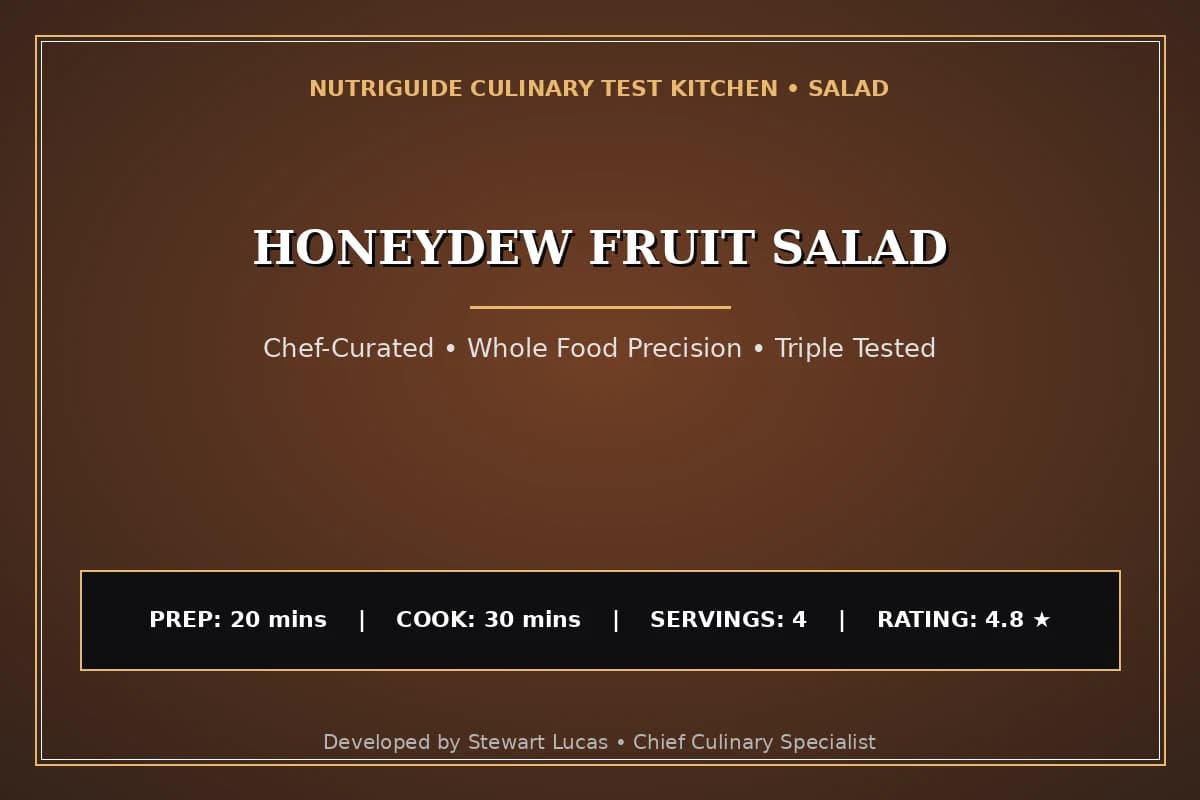 Honeydew Fruit Salad