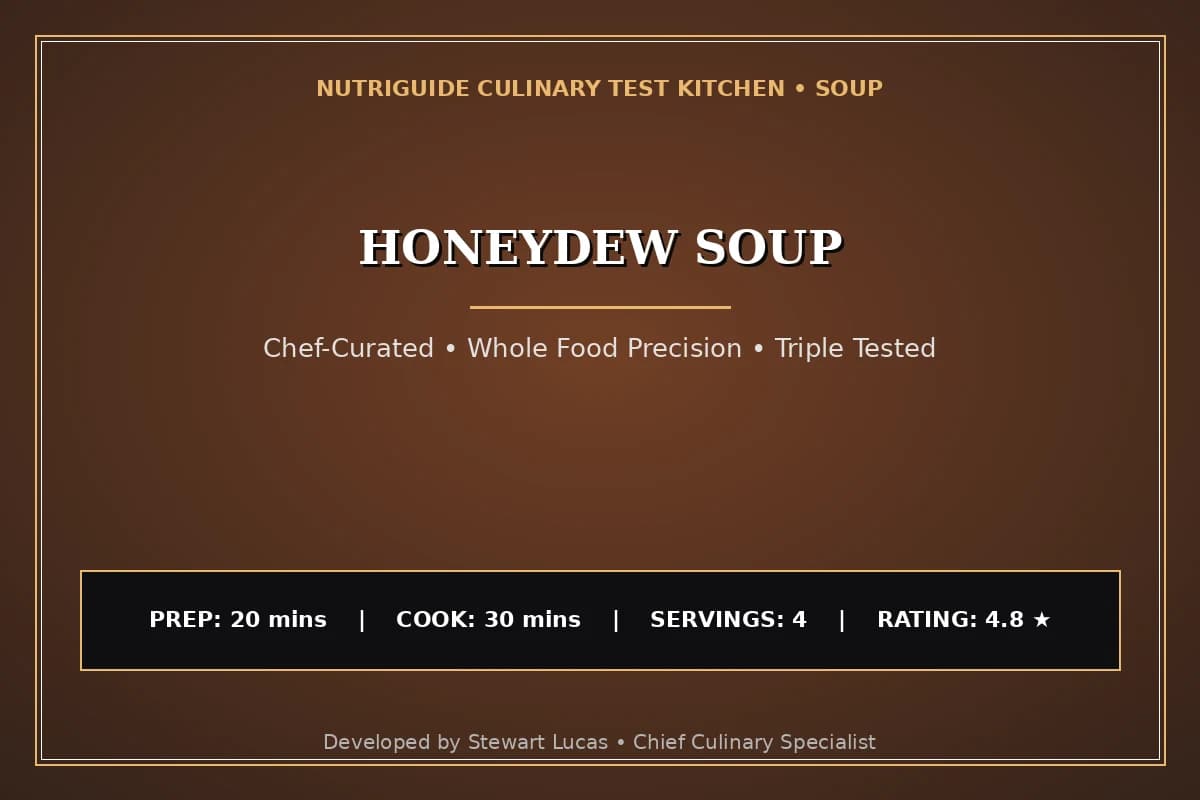 Honeydew Soup