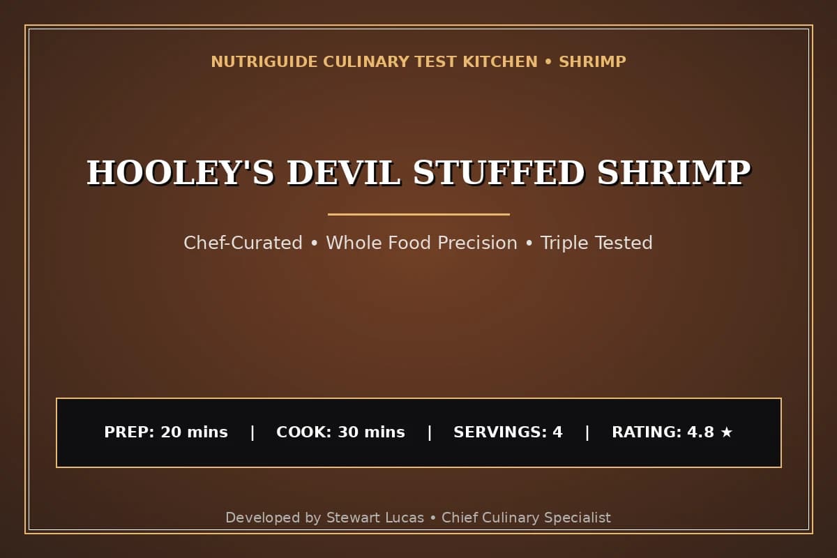 Hooley'S Devil Stuffed Shrimp