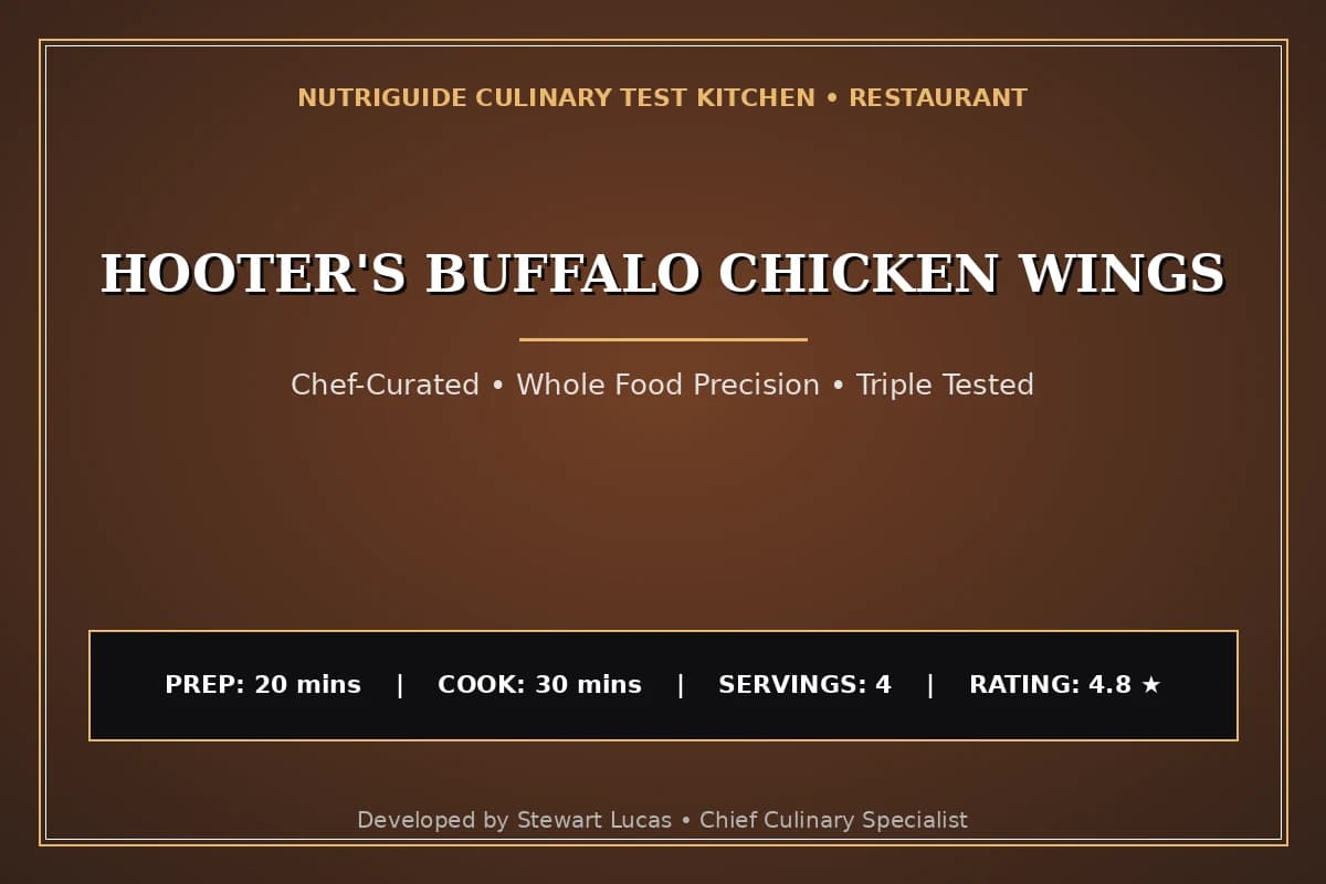 Hooter'S Buffalo Chicken Wings