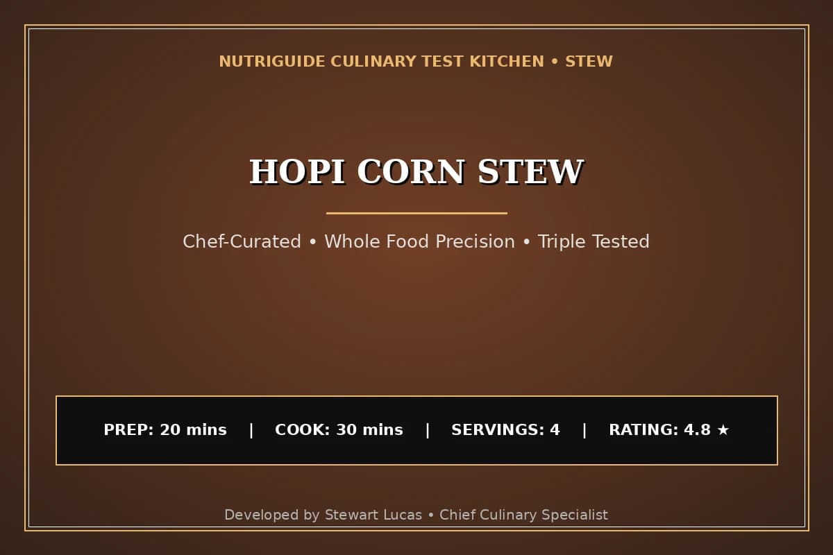 Hopi Corn Stew