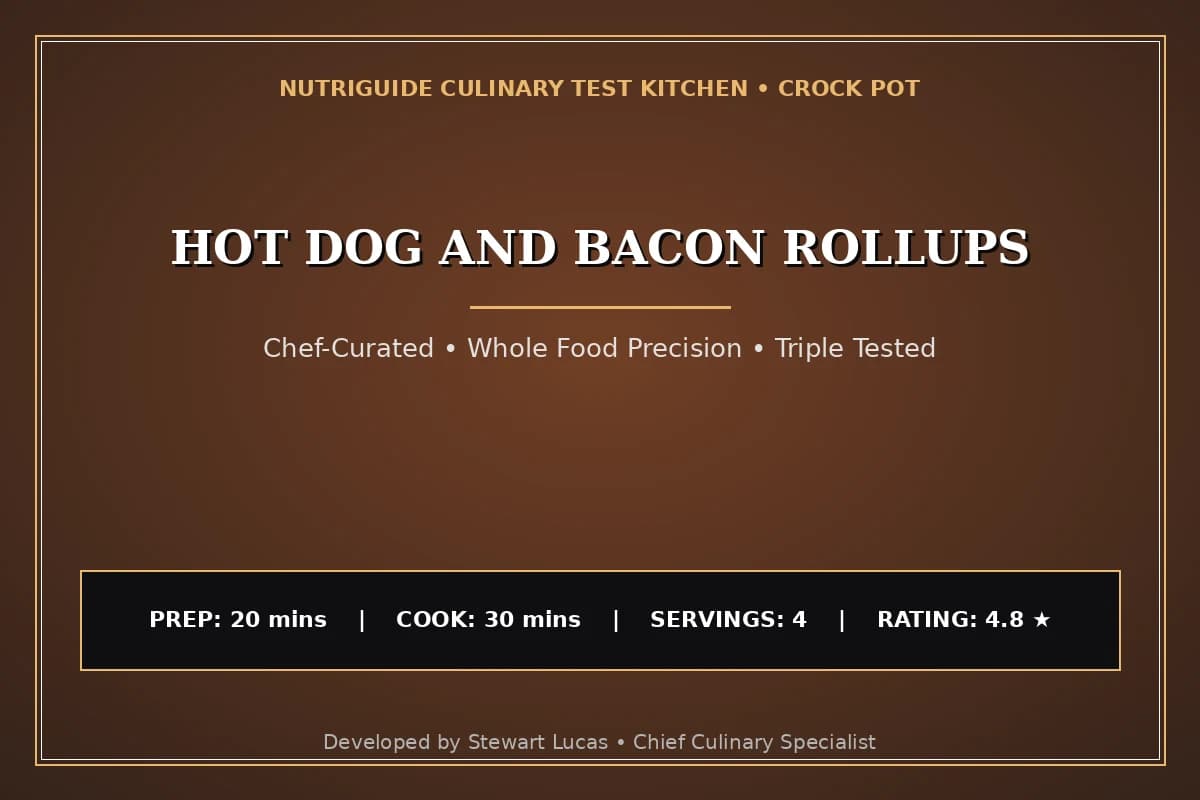 Hot Dog And Bacon Rollups