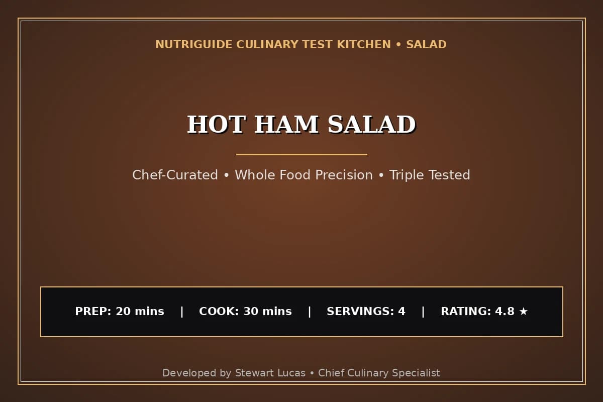 Hot Ham Salad