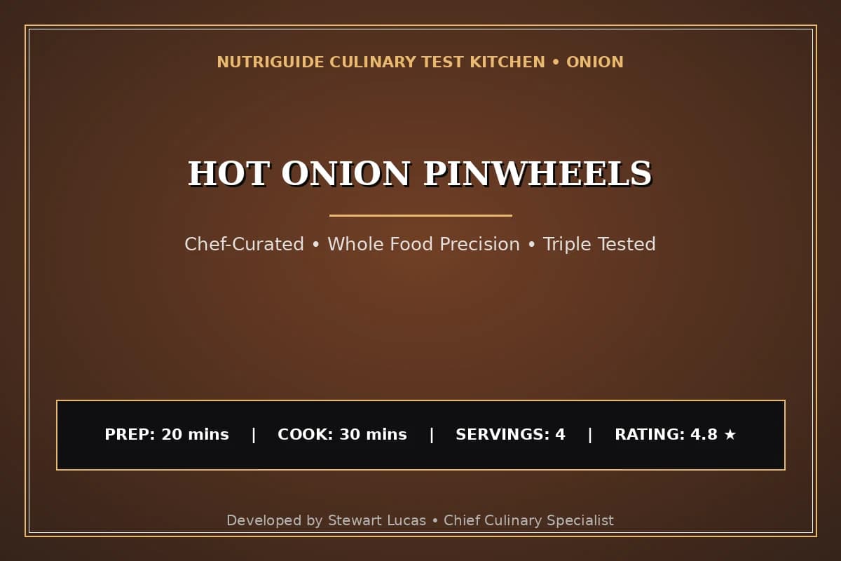 Hot Onion Pinwheels