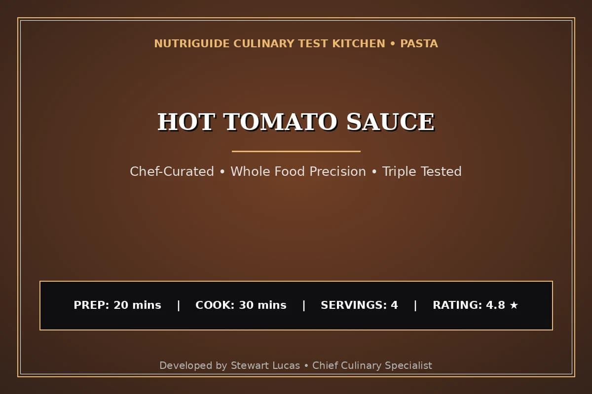 Hot Tomato Sauce