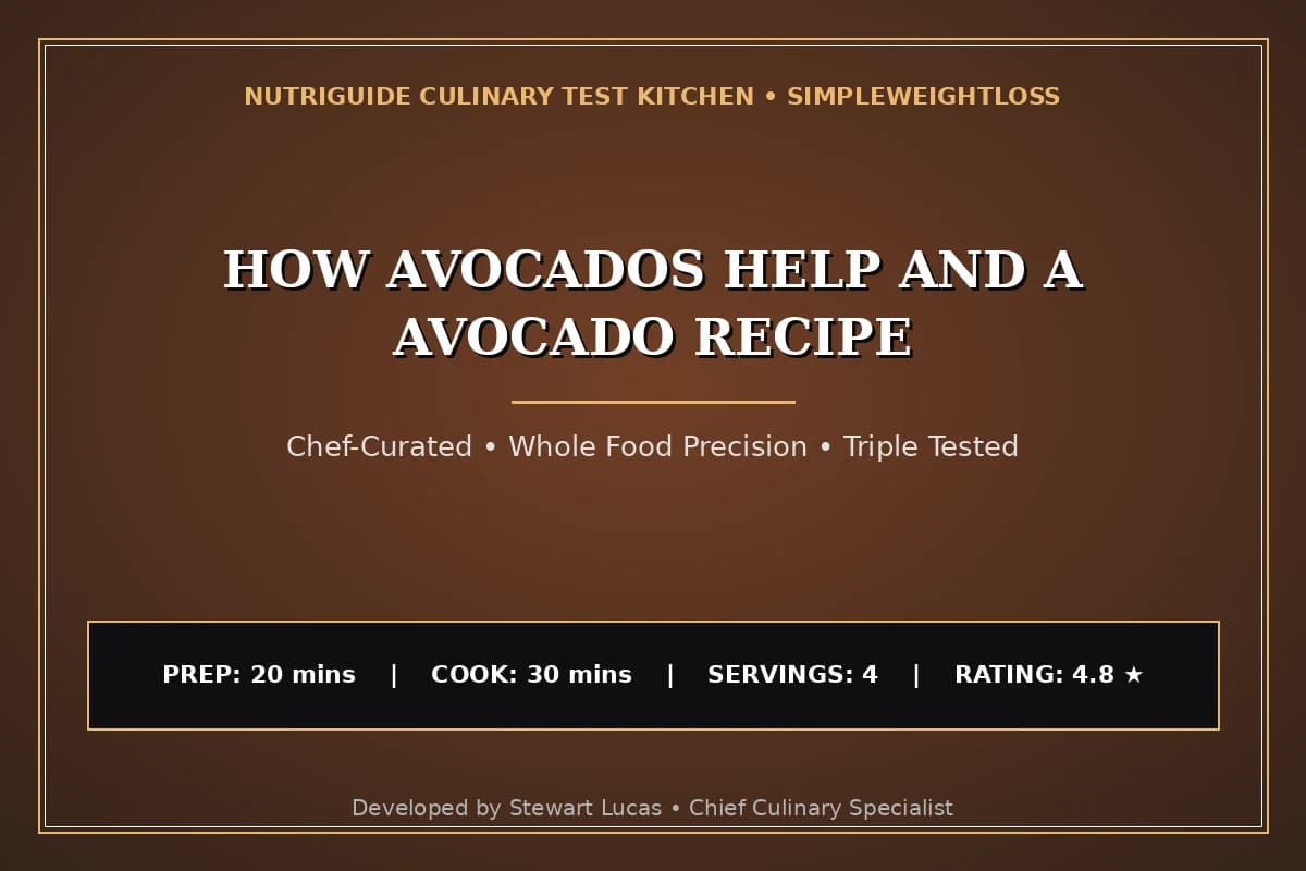 How Avocados Help And A Avocado Recipe