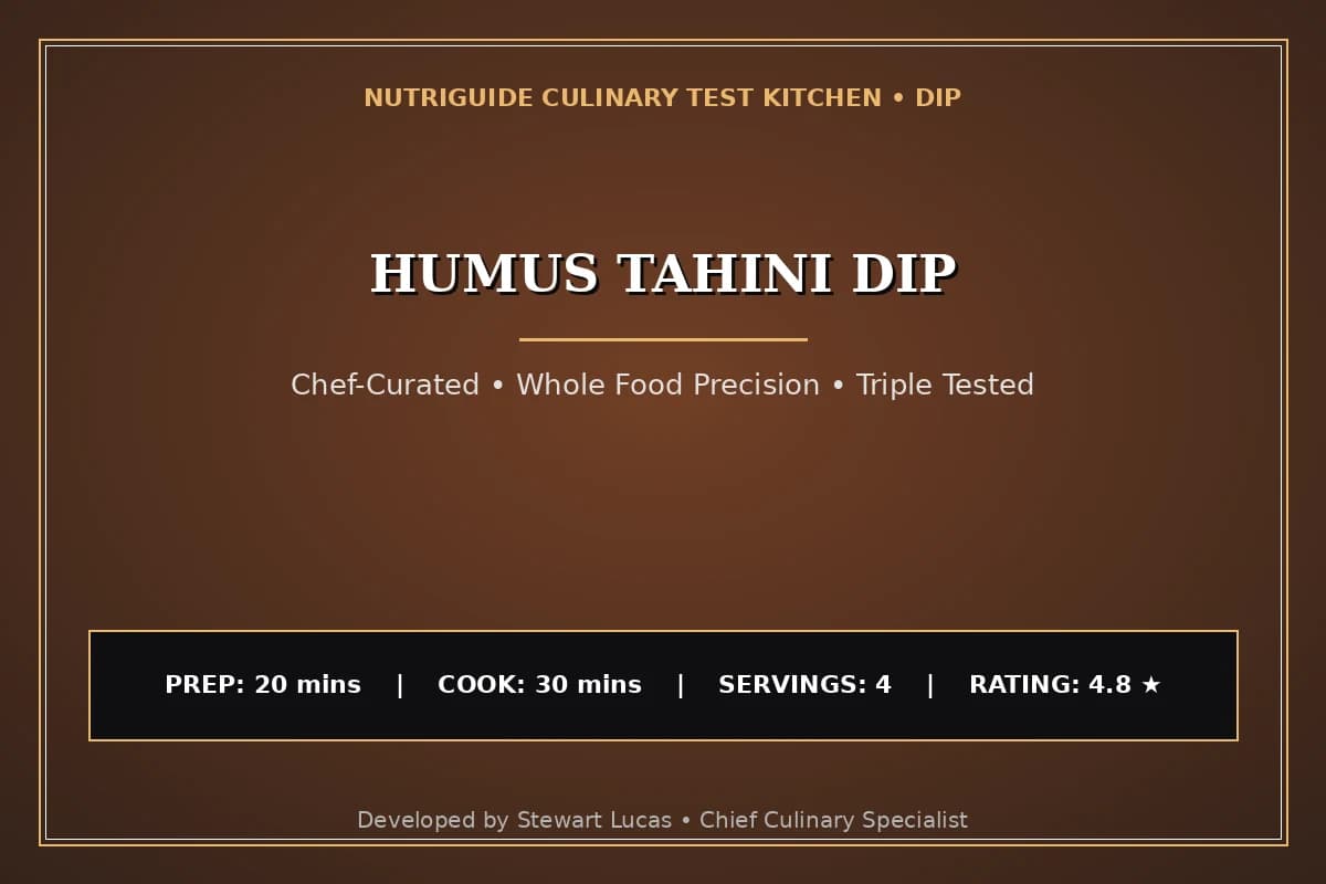 Humus Tahini Dip