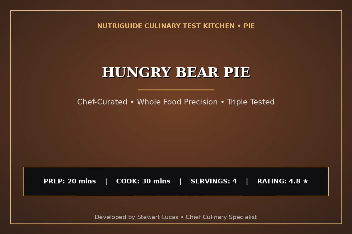 Hungry Bear Pie