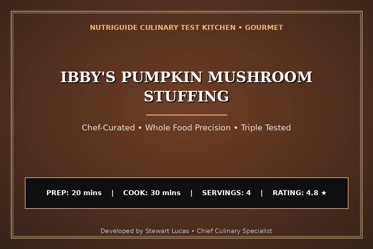 Ibby'S Pumpkin Mushroom Stuffing