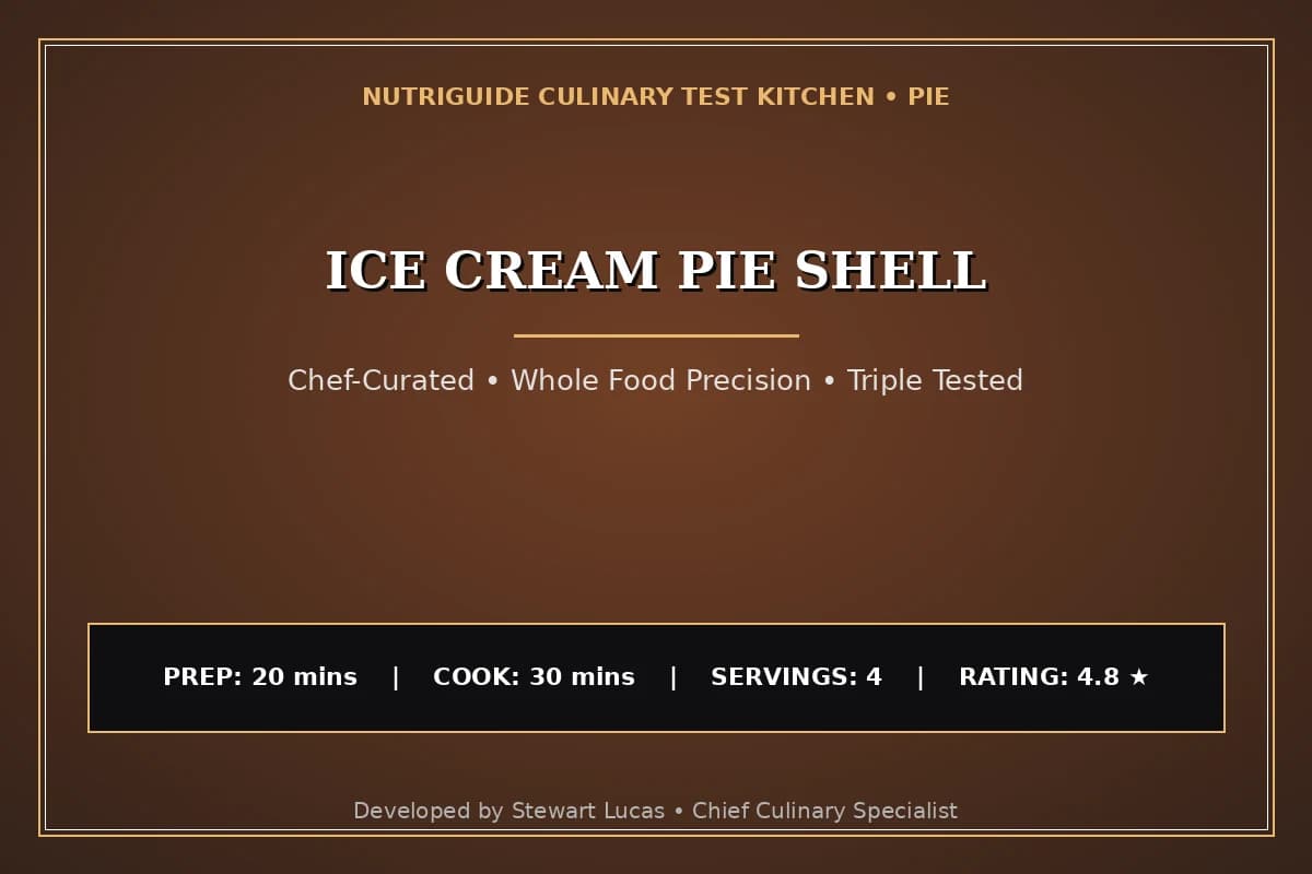 Ice Cream Pie Shell