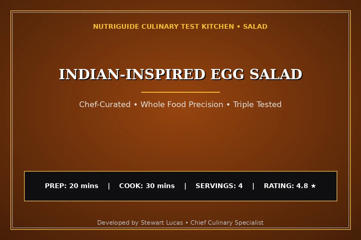 Indian-Inspired Egg Salad