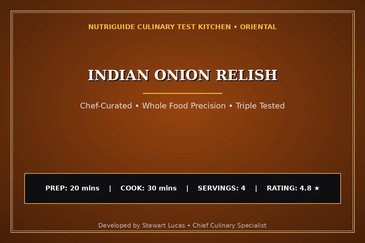 Indian Onion Relish