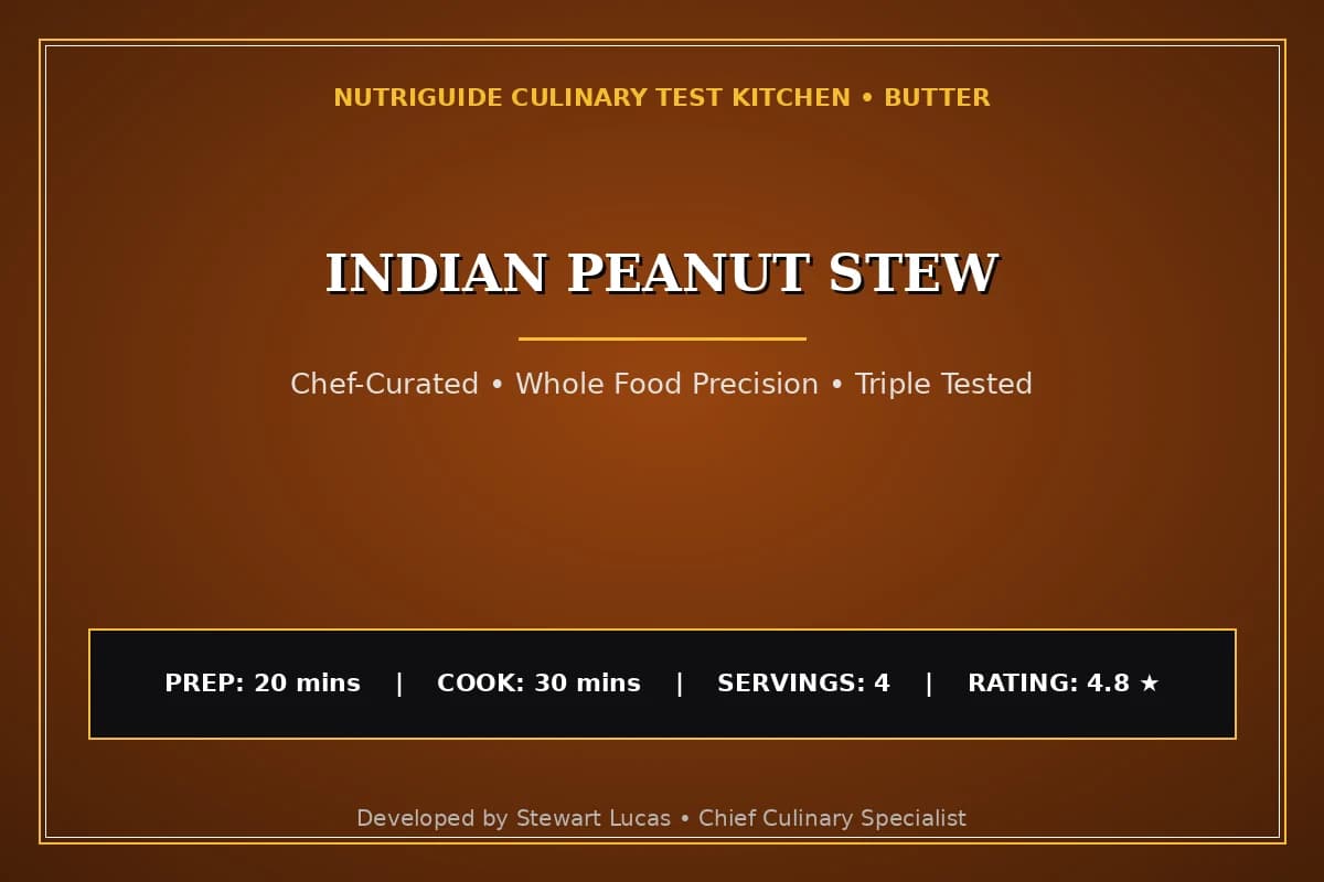 Indian Peanut Stew