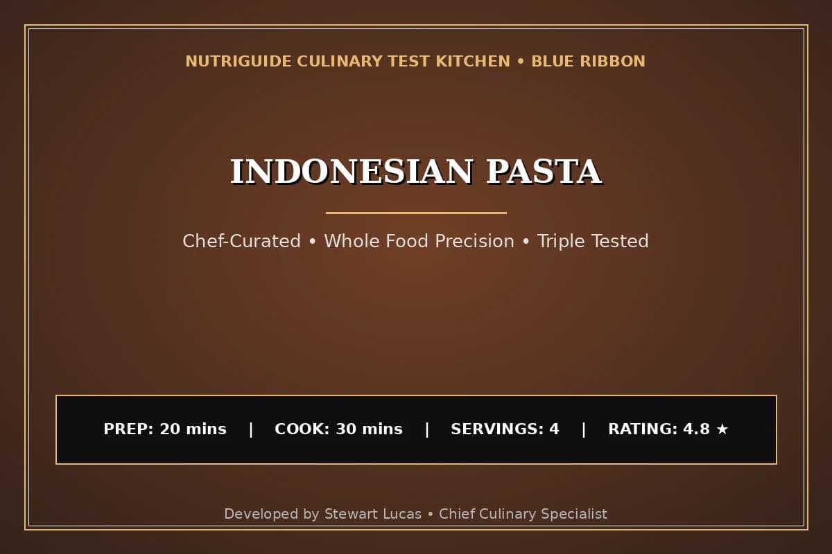 Indonesian Pasta