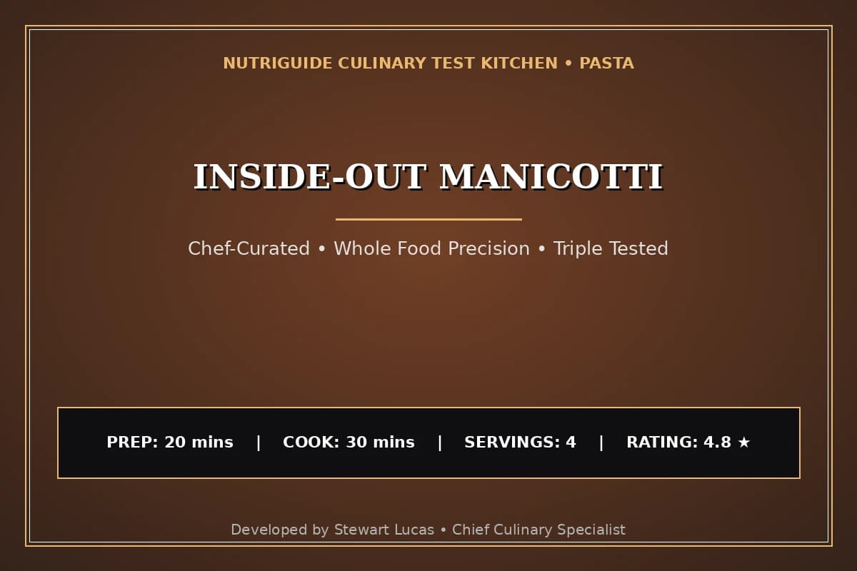Inside-Out Manicotti