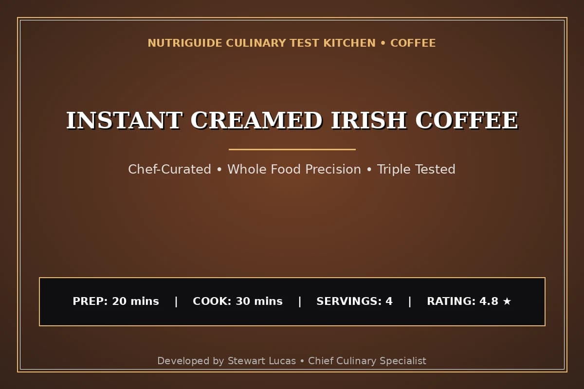 Instant Creamed Irish Coffee